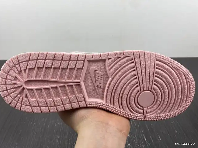 MaikeSneakers FD2596-600 Pink Jordan Washed High OG (Women's) 1 Air Retro 0506